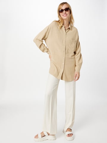 Esmé Studios Bluse 'Maren' in Beige