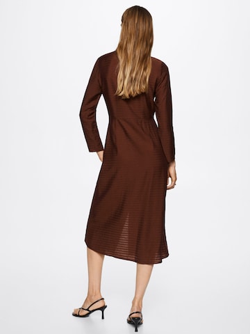 MANGO Sukienka 'Luseri-H' w kolorze brązowy