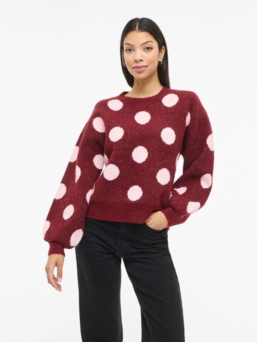 Pullover 'VILUNA' di VILA in rosso: frontale