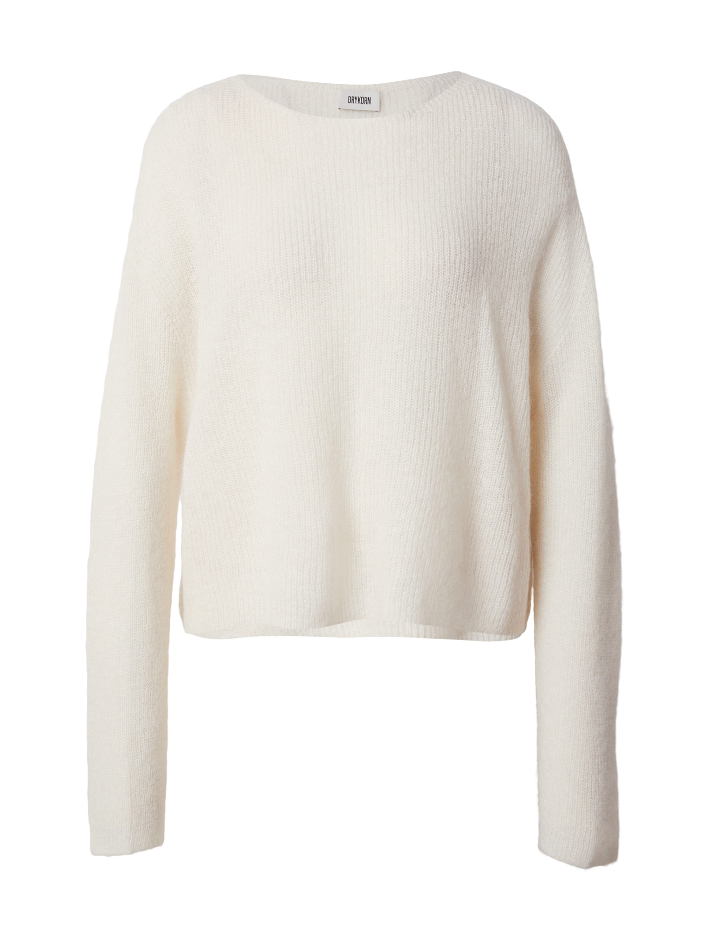 DRYKORN Neulepaita 'IMENY 10' värissä valkoinen: etupuoli