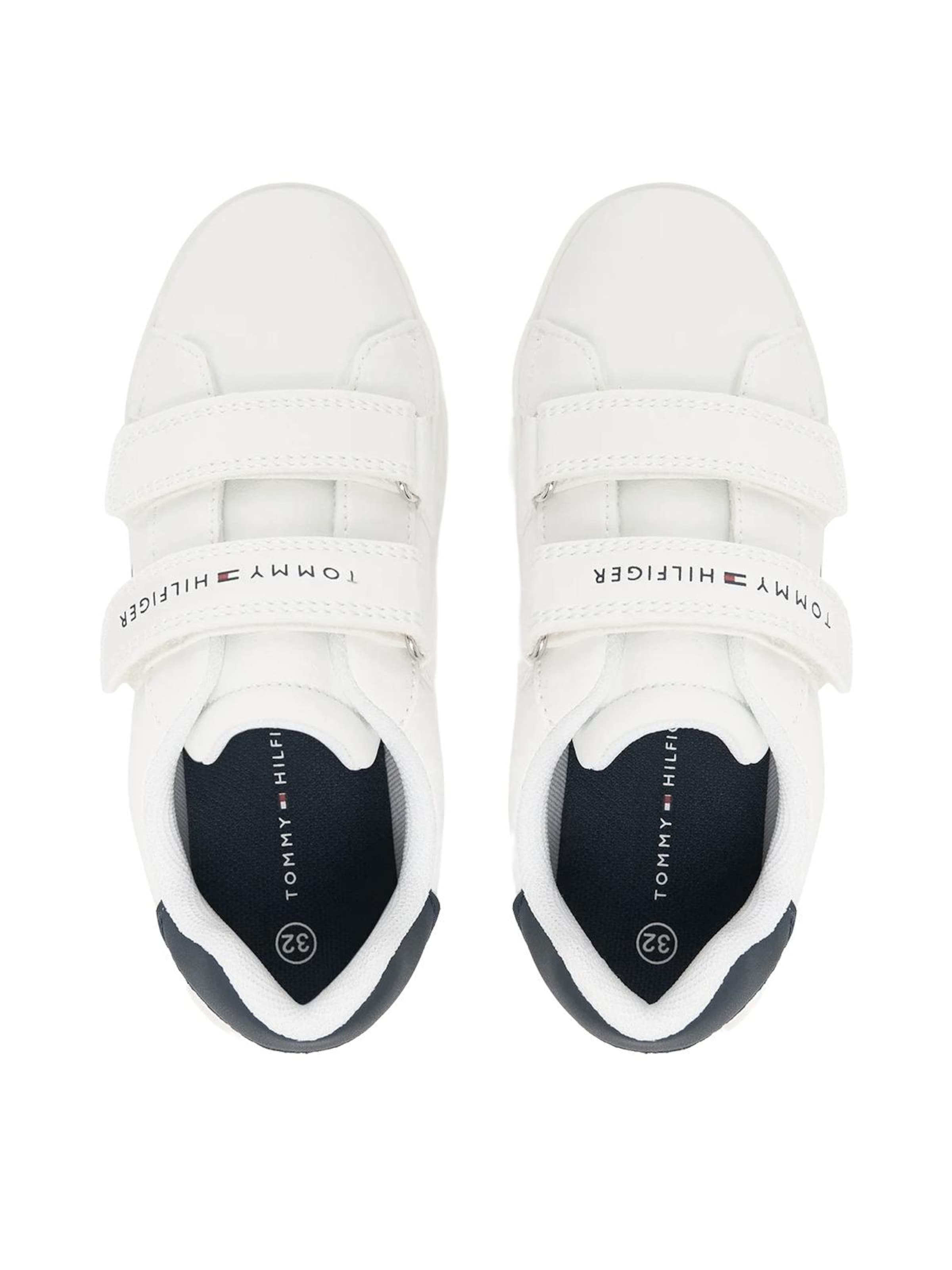 Baskets Tommy Hilfiger Kids en blanc