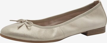 Ballerines TAMARIS en beige : devant