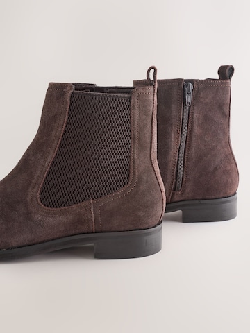 Next Enkellaarsjes 'Forever Comfort' in Bruin