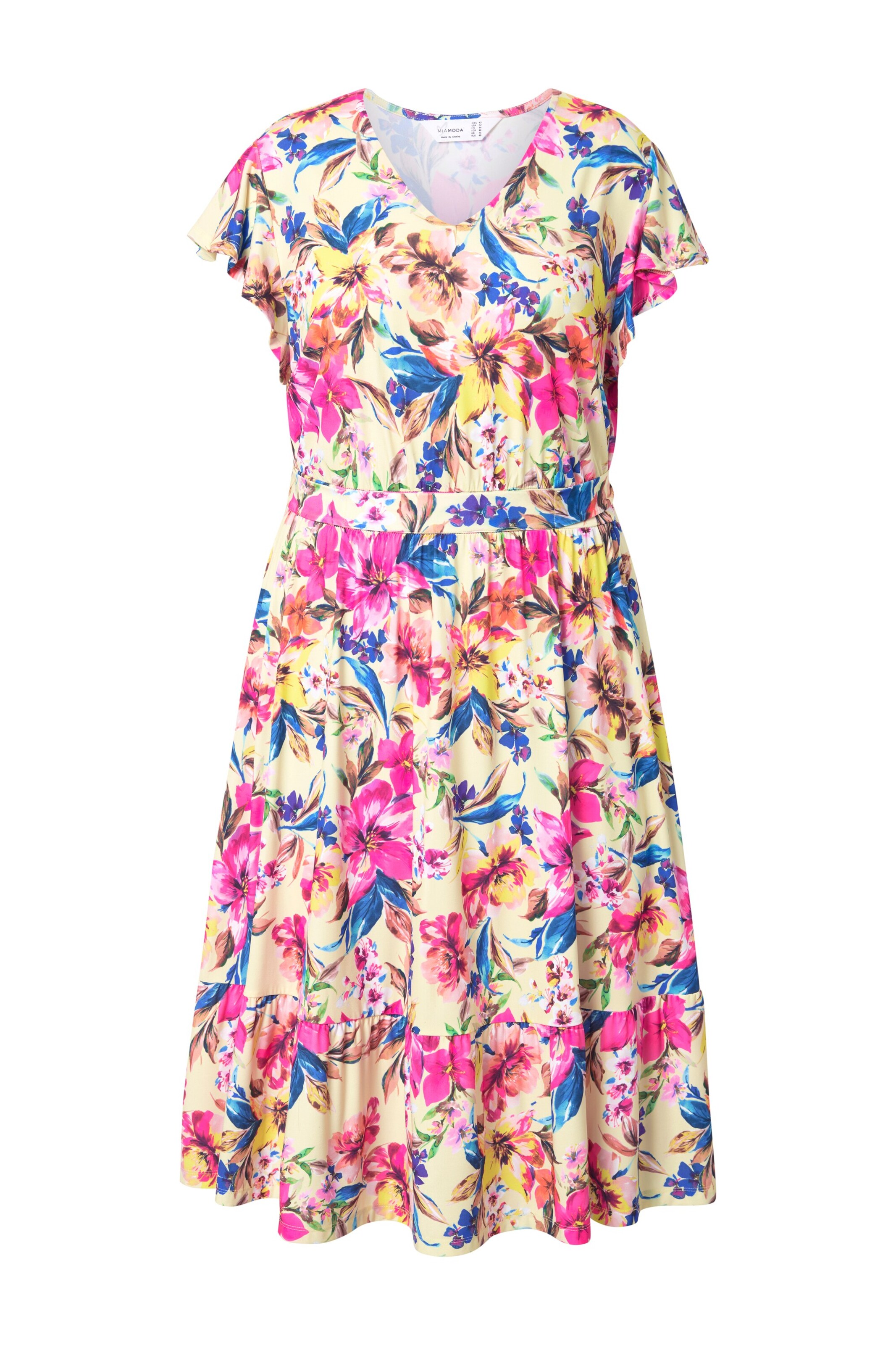 MIAMODA Dress in Mixed colours: front