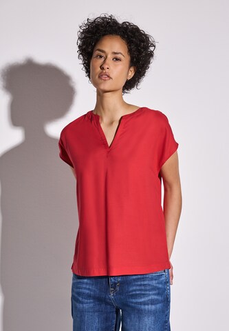 STREET ONE Bluse in Rot: Vorderseite