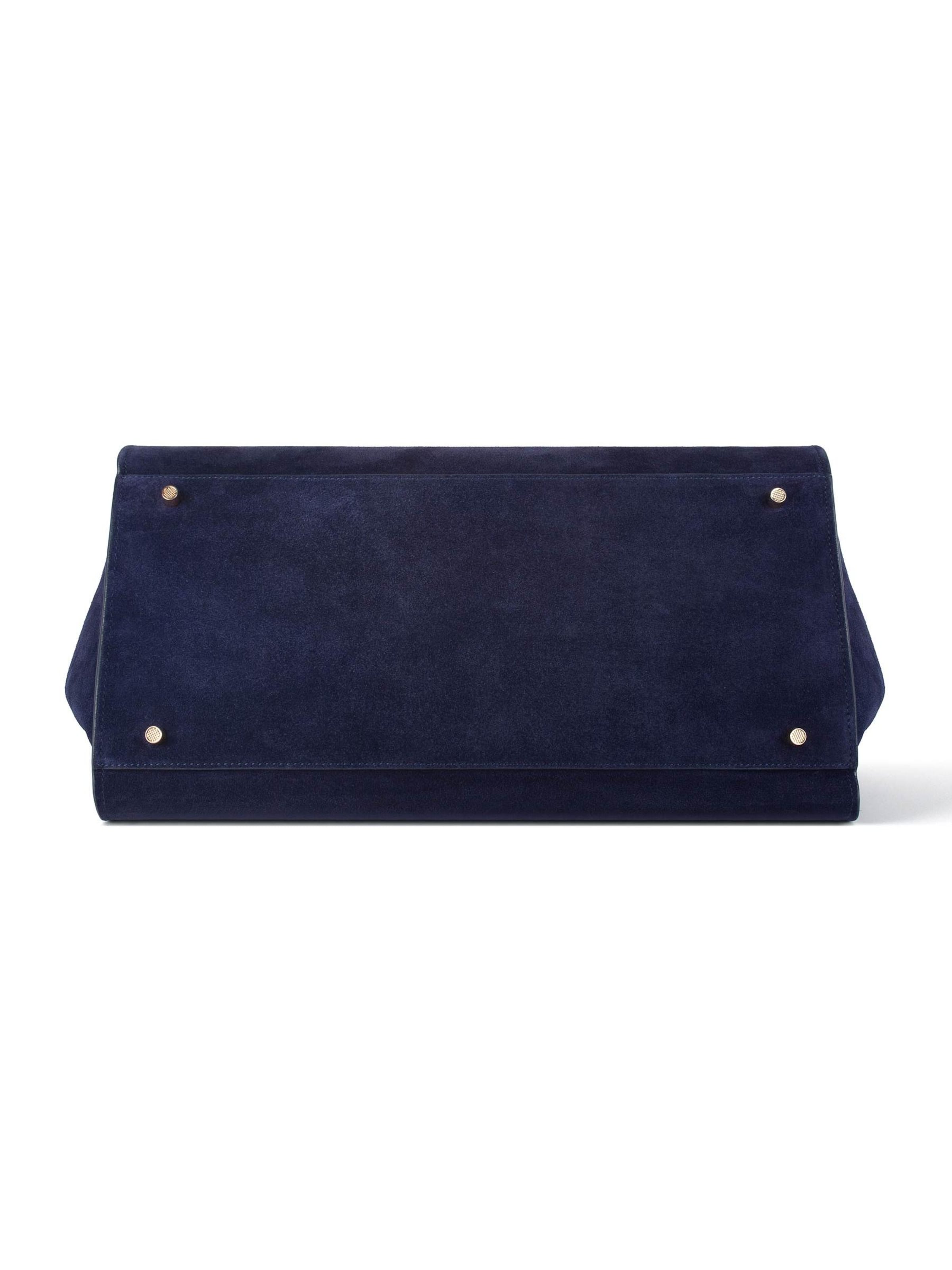 L37 HANDMADE SHOES Håndtaske 'BON VOYAGE' i blå