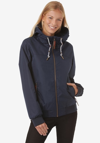 Lakeville Mountain Between-Season Jacket 'Lysaja' in Blue: front