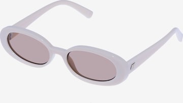 Ochelari de soare 'Outta Love' de la LE SPECS pe bej: față