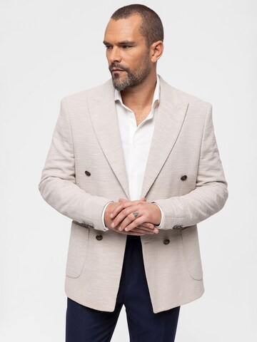 Coupe regular Veste de costume Antioch en beige