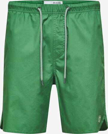 SELECTED HOMME Pants 'Emil' in Green: front