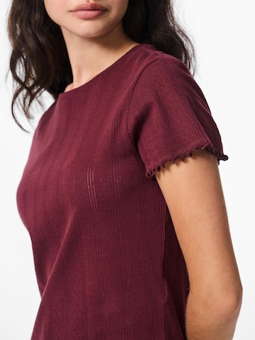 PIECES Shirts i rød