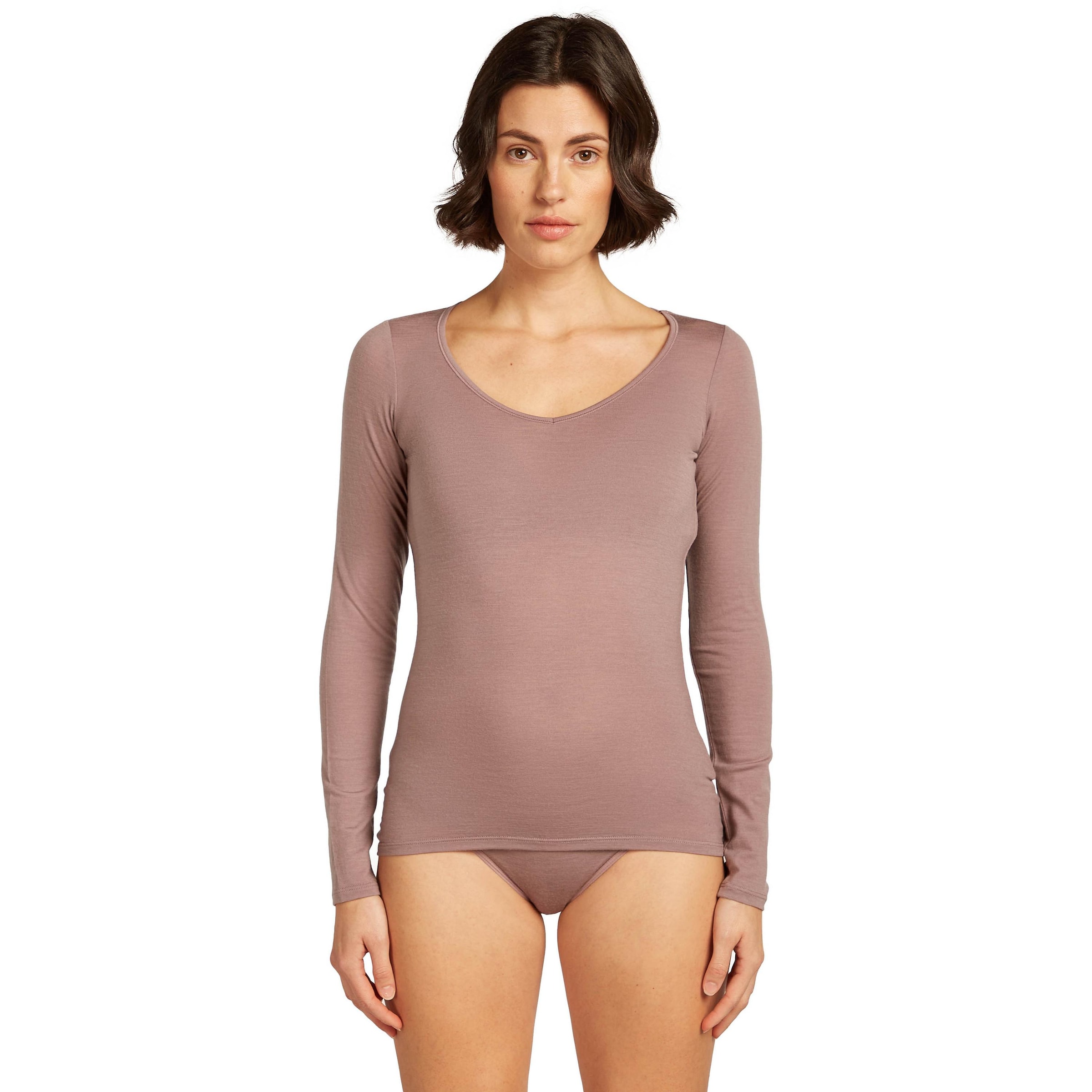 ICEBREAKER Base Layer 'Siren' in Brown