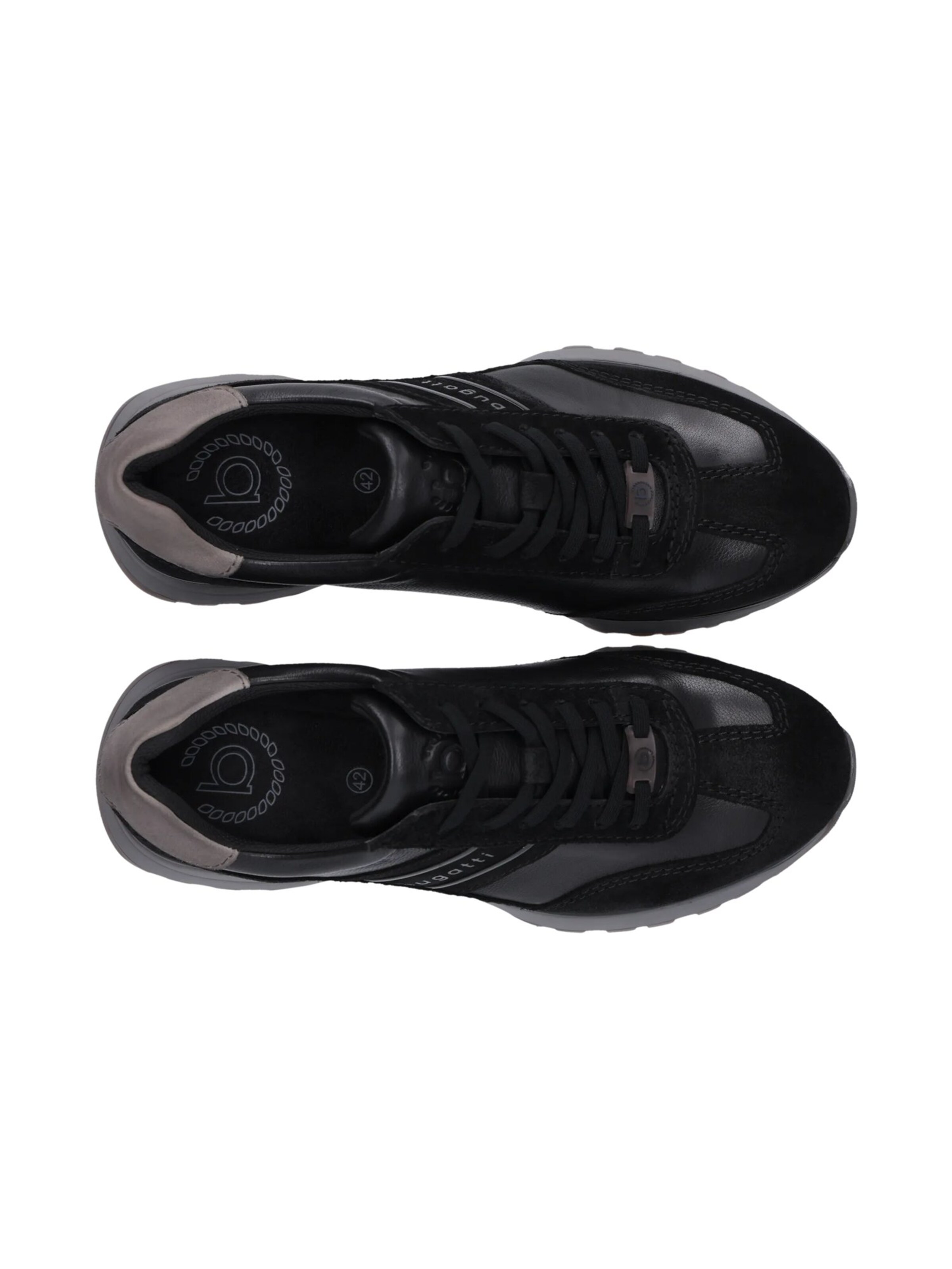 Baskets basses bugatti en noir