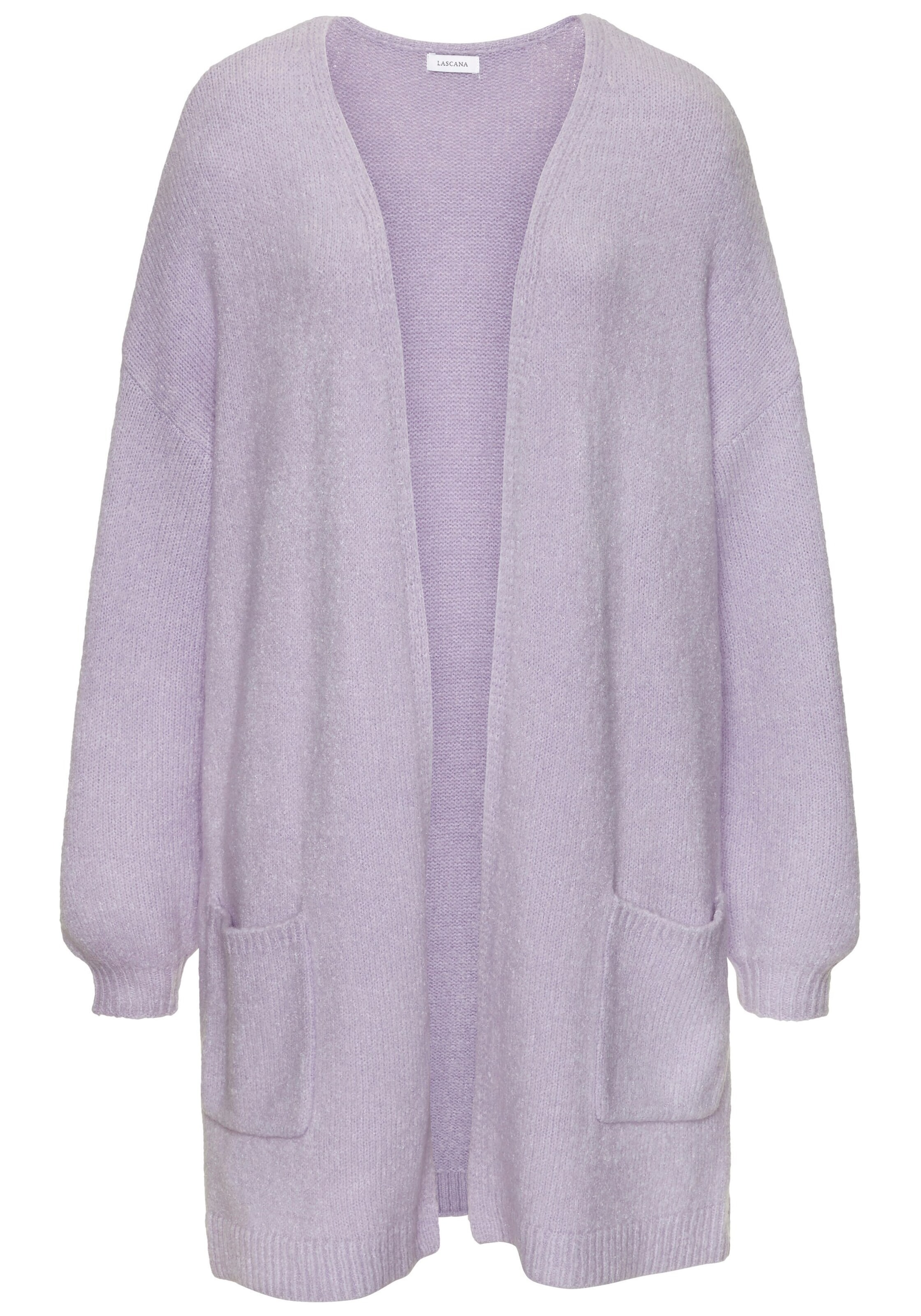 VIVANCE Kardigan w kolorze fioletowy: przód