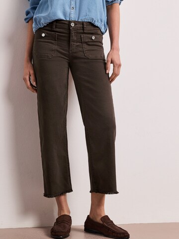 STREET ONE - regular Vaquero 'Amalia' en marrón: frente