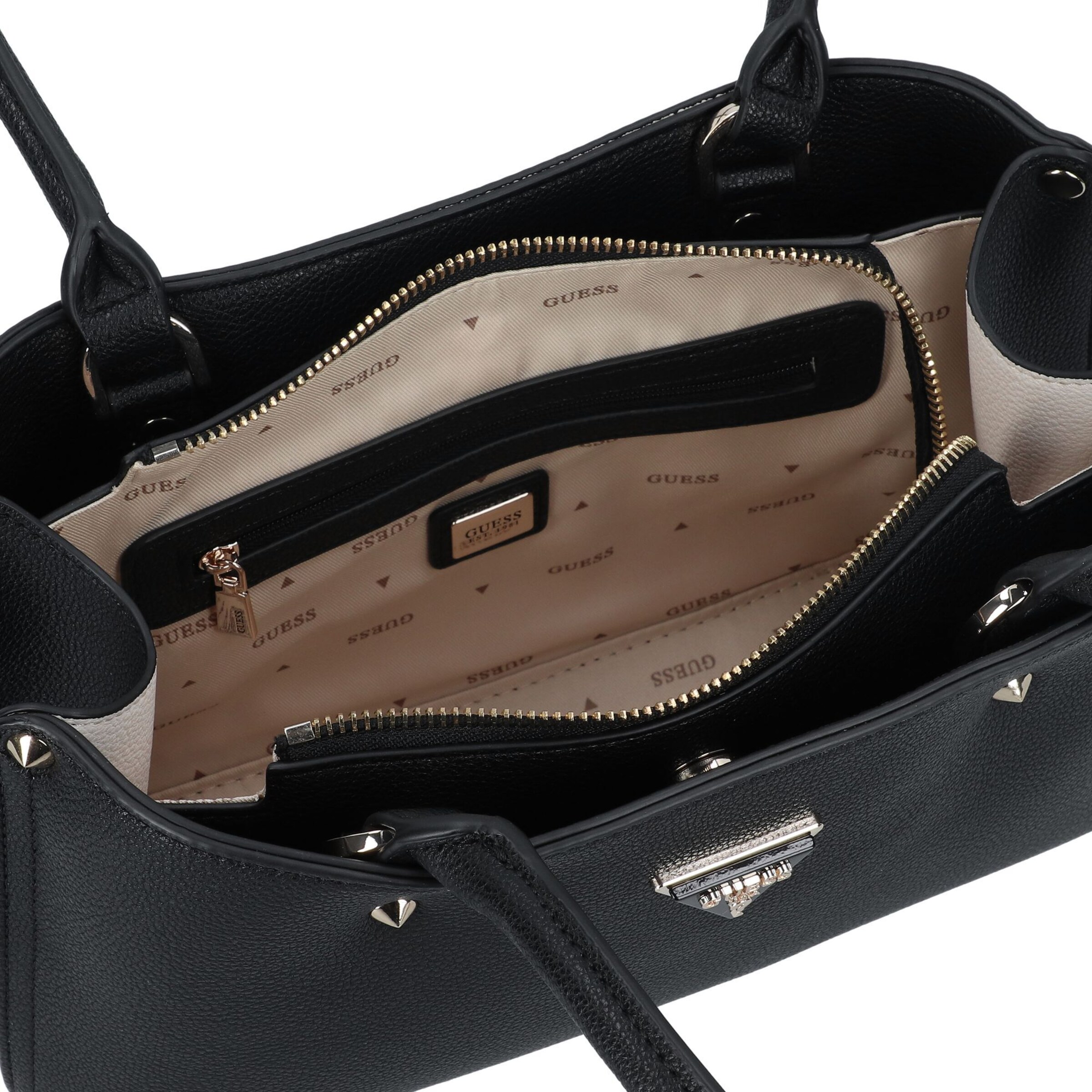 Borsa a spalla 'Meridian II' di GUESS in nero