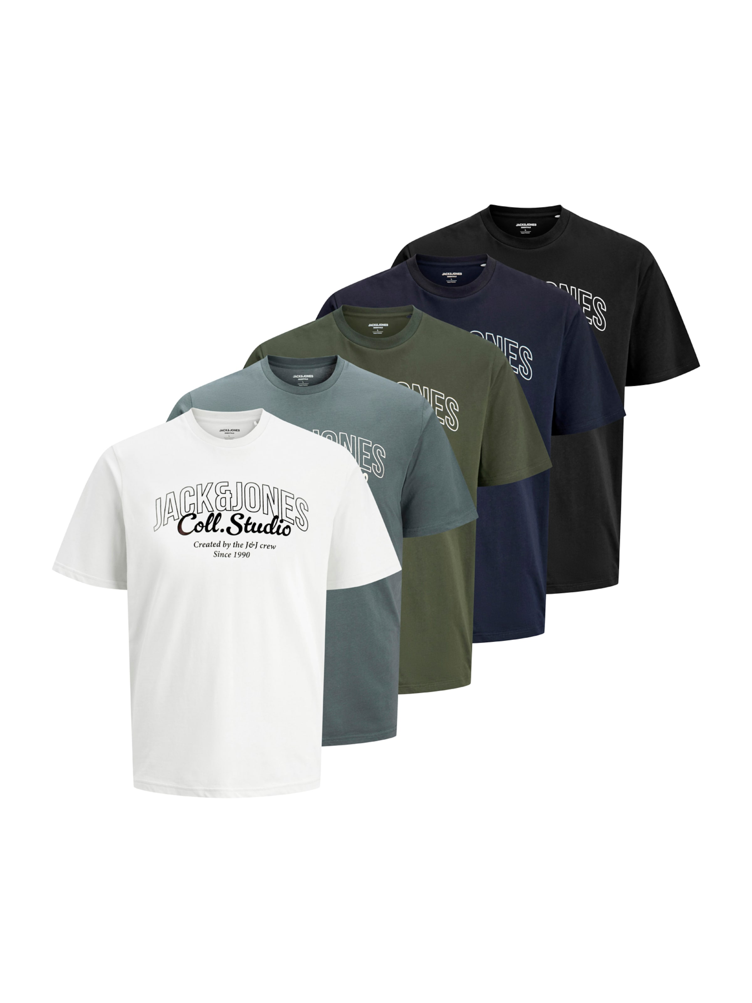 JACK & JONES Shirt 'JJMAKOTO' in Blauw: voorkant