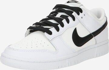 Nike Sportswear Matalavartiset tennarit 'DUNK LOW RETRO' värissä valkoinen: edessä