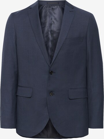 Matinique Regular fit Colbert 'George' in Blauw: voorkant