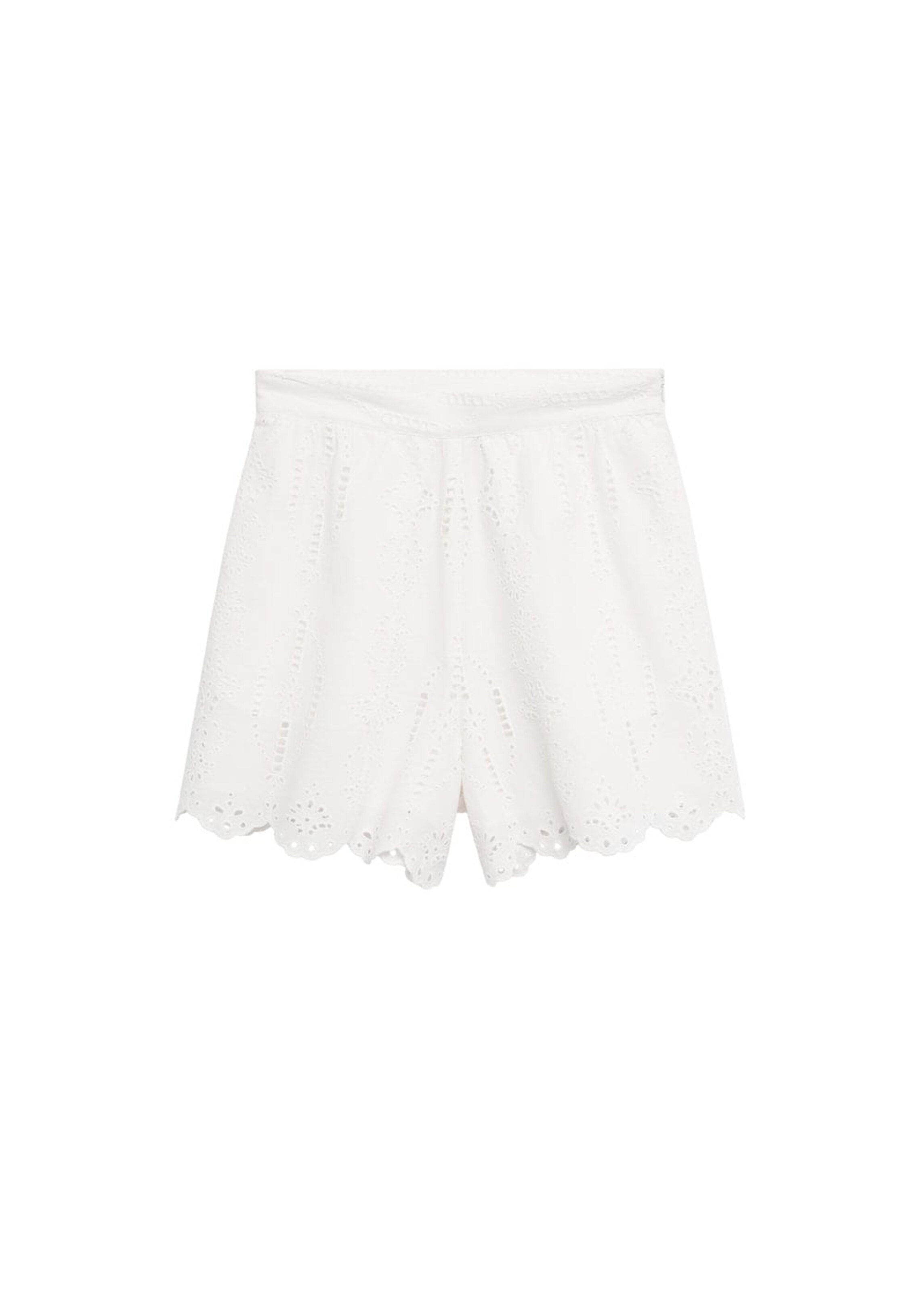 Frauen Hosen MANGO Shorts 'Earth' in Weiß - EZ00703 Frauen Hosen MANGO Shorts 'Earth' in Weiß - EZ00703