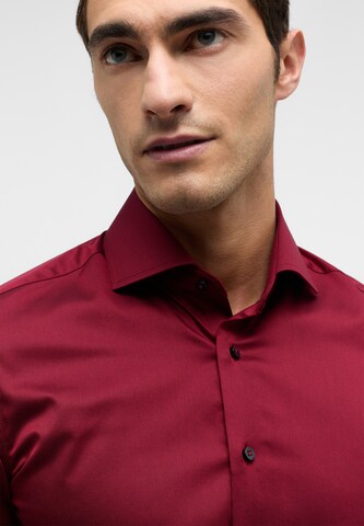 ETERNA Slim fit Business shirt in Red