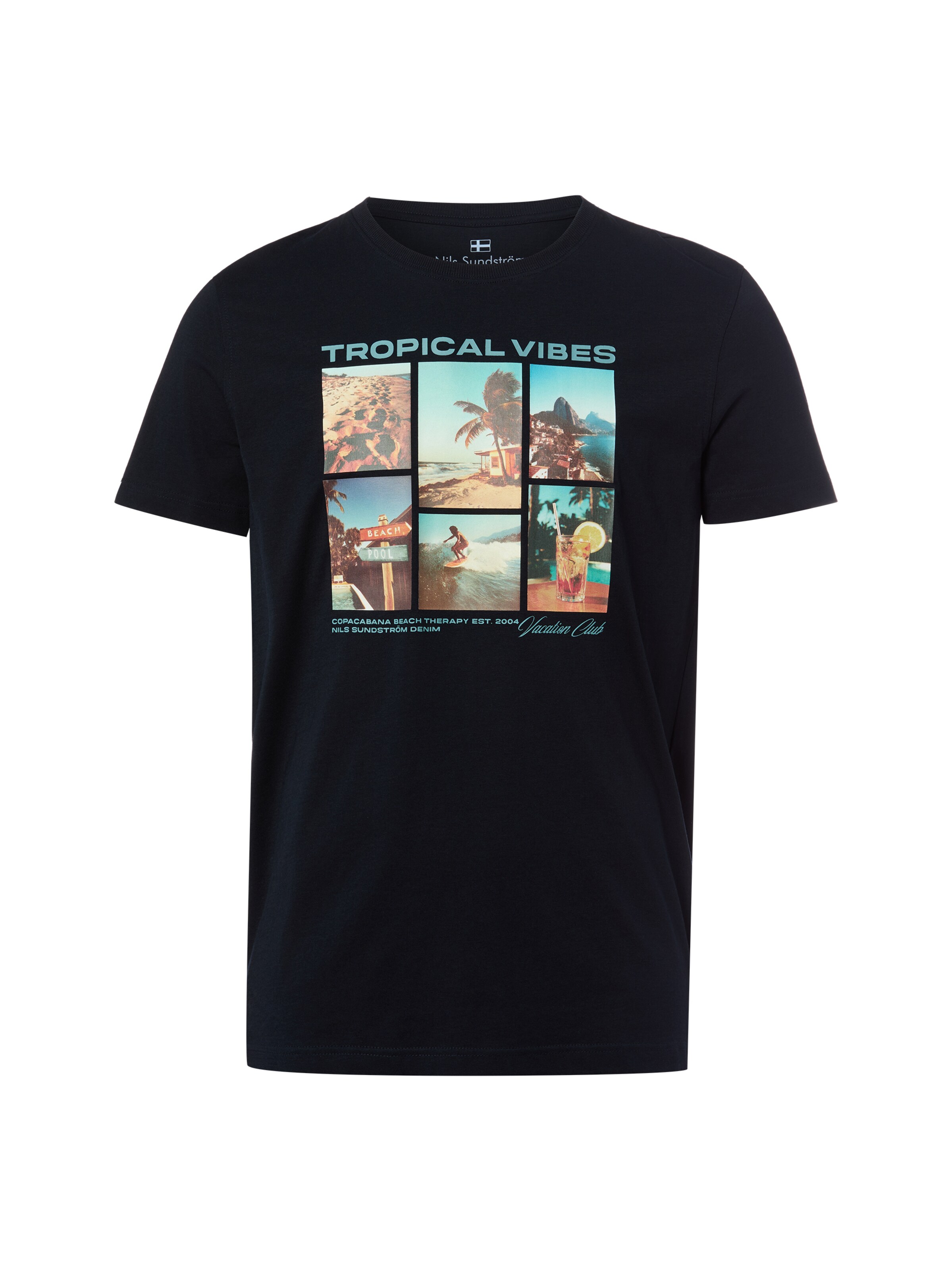 Nils Sundström Shirt in Black: front