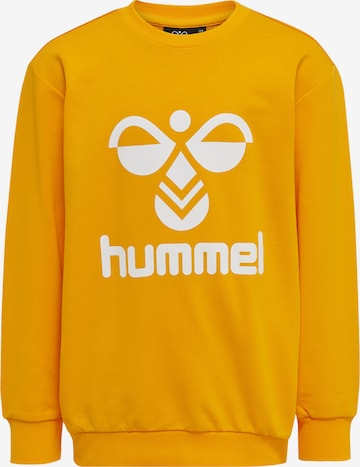 Hummel Sportief sweatshirt 'Dos' in Geel: voorkant