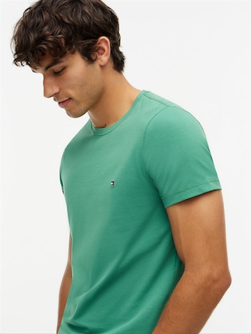 Coupe slim T-Shirt TOMMY HILFIGER en vert