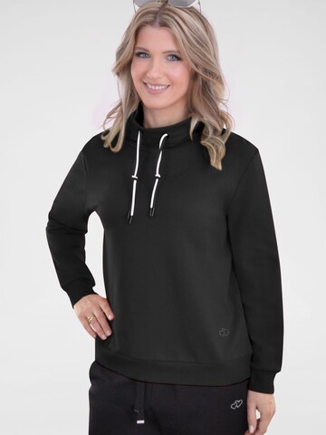 Sweat-shirt Navigazione en noir : devant