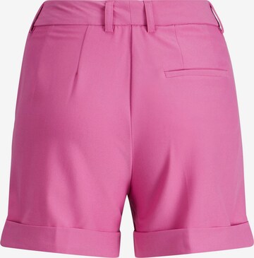 JJXX Regular Pleat-Front Pants 'Mary' in Pink