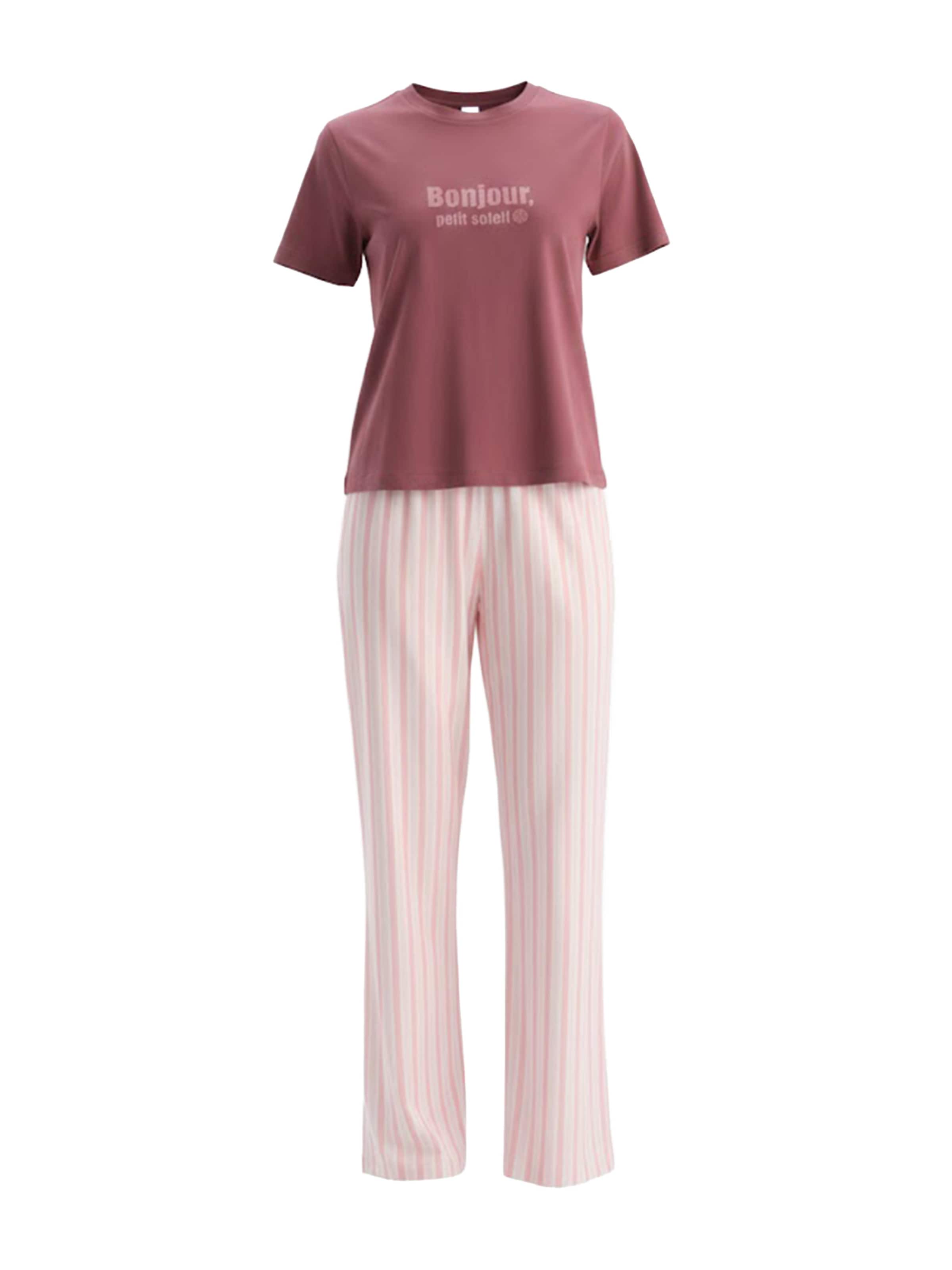 Dagi Pyjama in Pink: Vorderseite