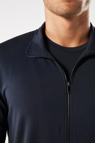 INTIMISSIMI Zip-Up Hoodie in Blue