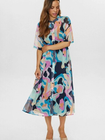 NÜMPH Blusenkleid 'Kyndall' in Mischfarben