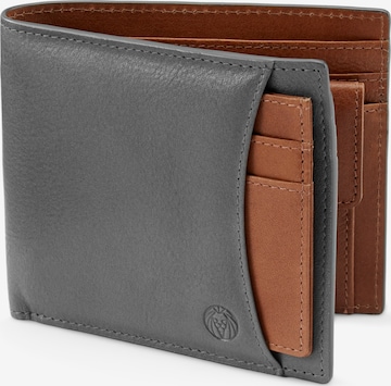 Lucleon Wallet 'Lincoln' in Grey: front