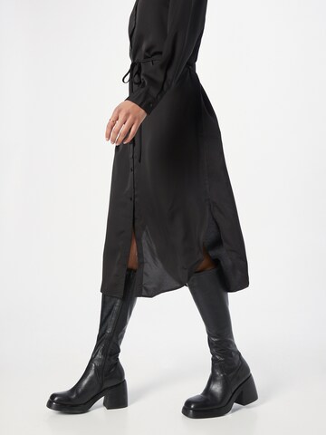 24COLOURS Shirt Dress in Black