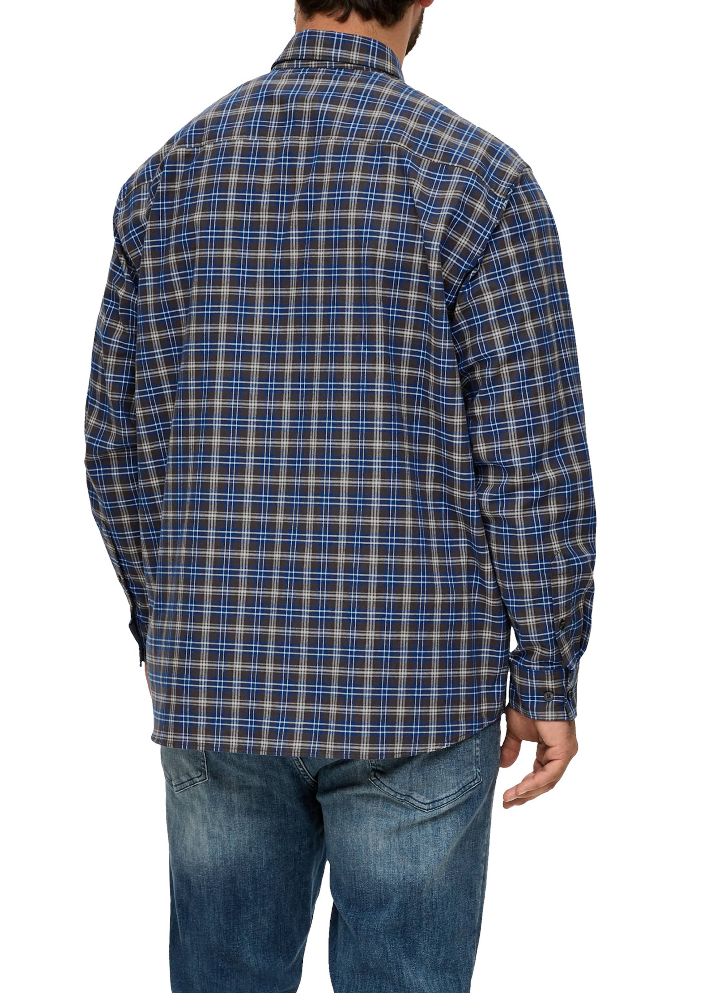 s.Oliver Regular Fit Hemd in Blau