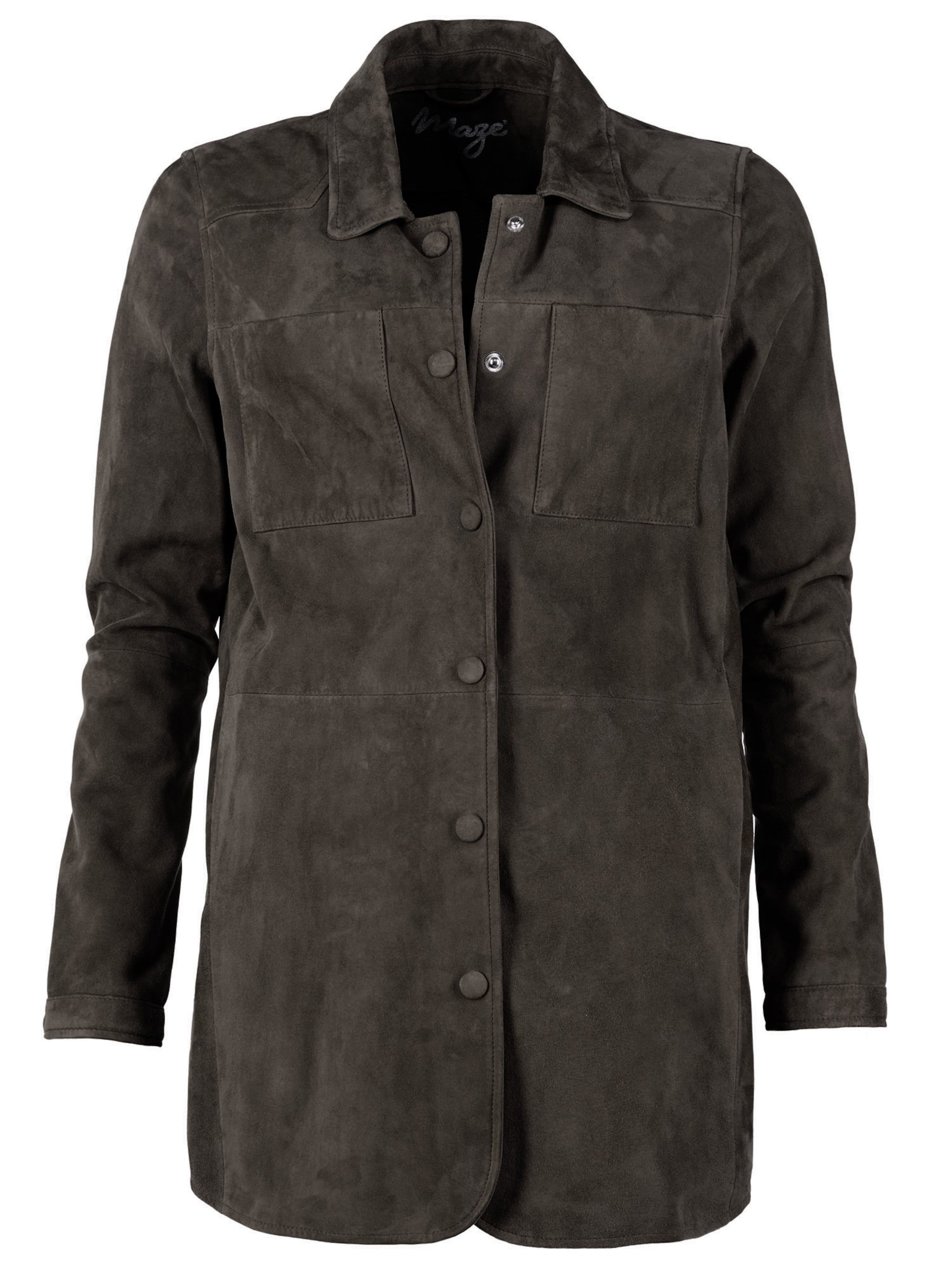 Maze Tussenjas in Grijs: voorkant