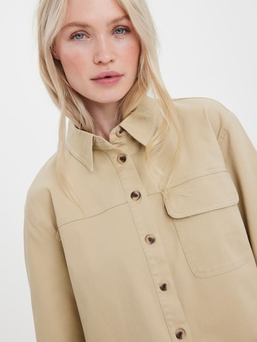 VERO MODA Overgangsjakke 'Tina Maria' i beige