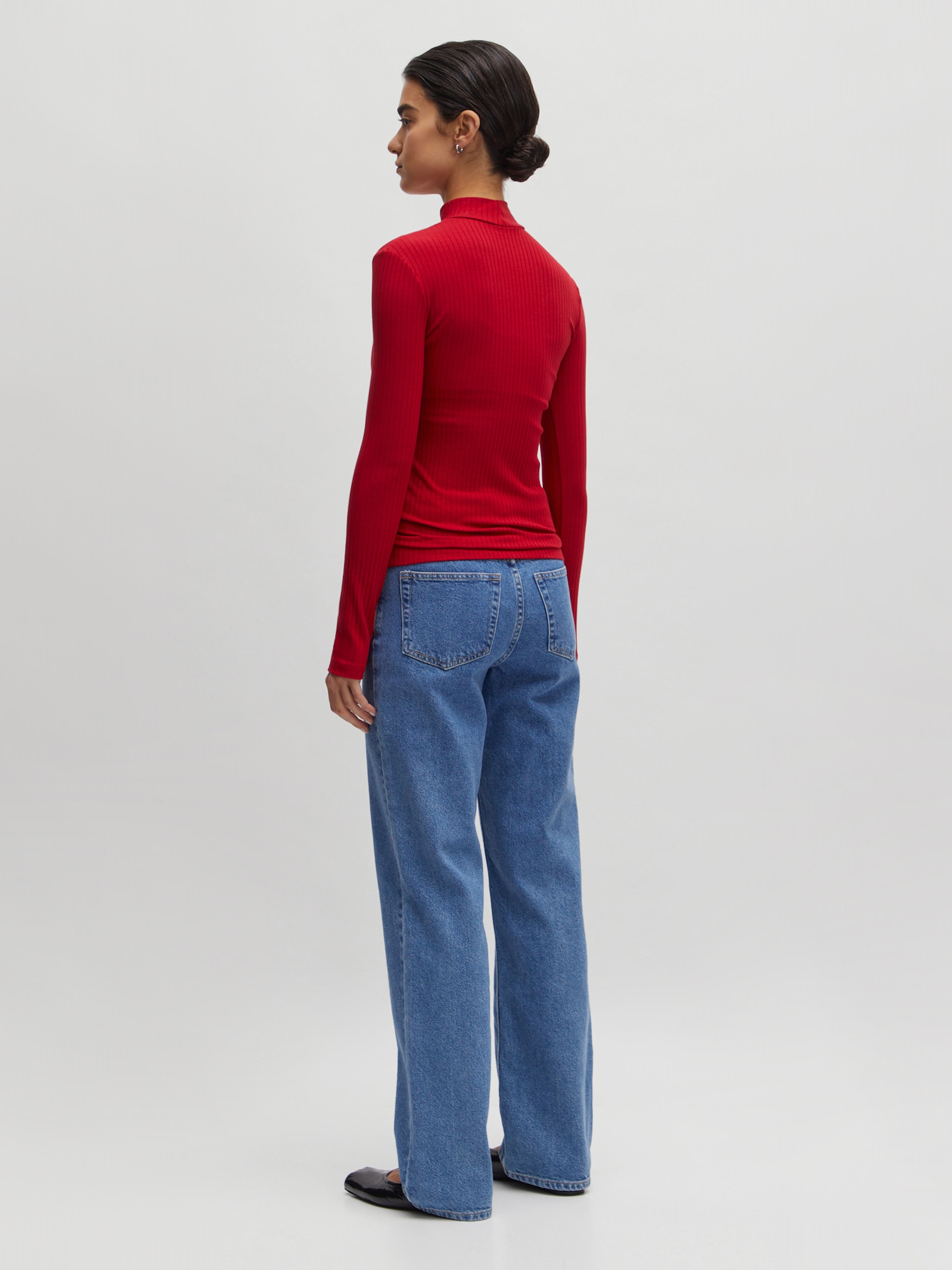 EDITED Producten Shirt 'Manon' Rood