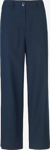 Peter Hahn Wide leg Pants in Blue: front