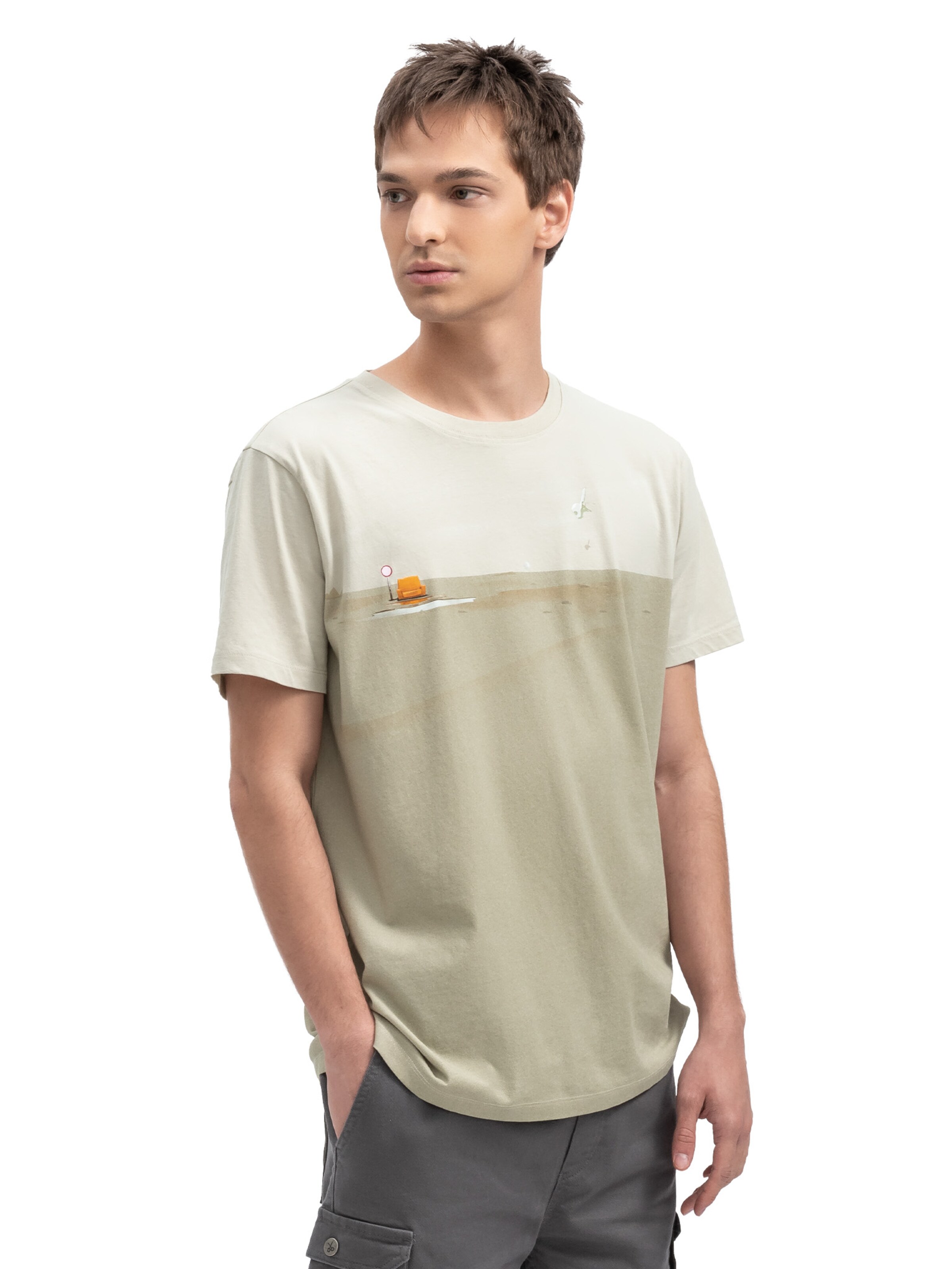 Kaft Shirt in Beige: front