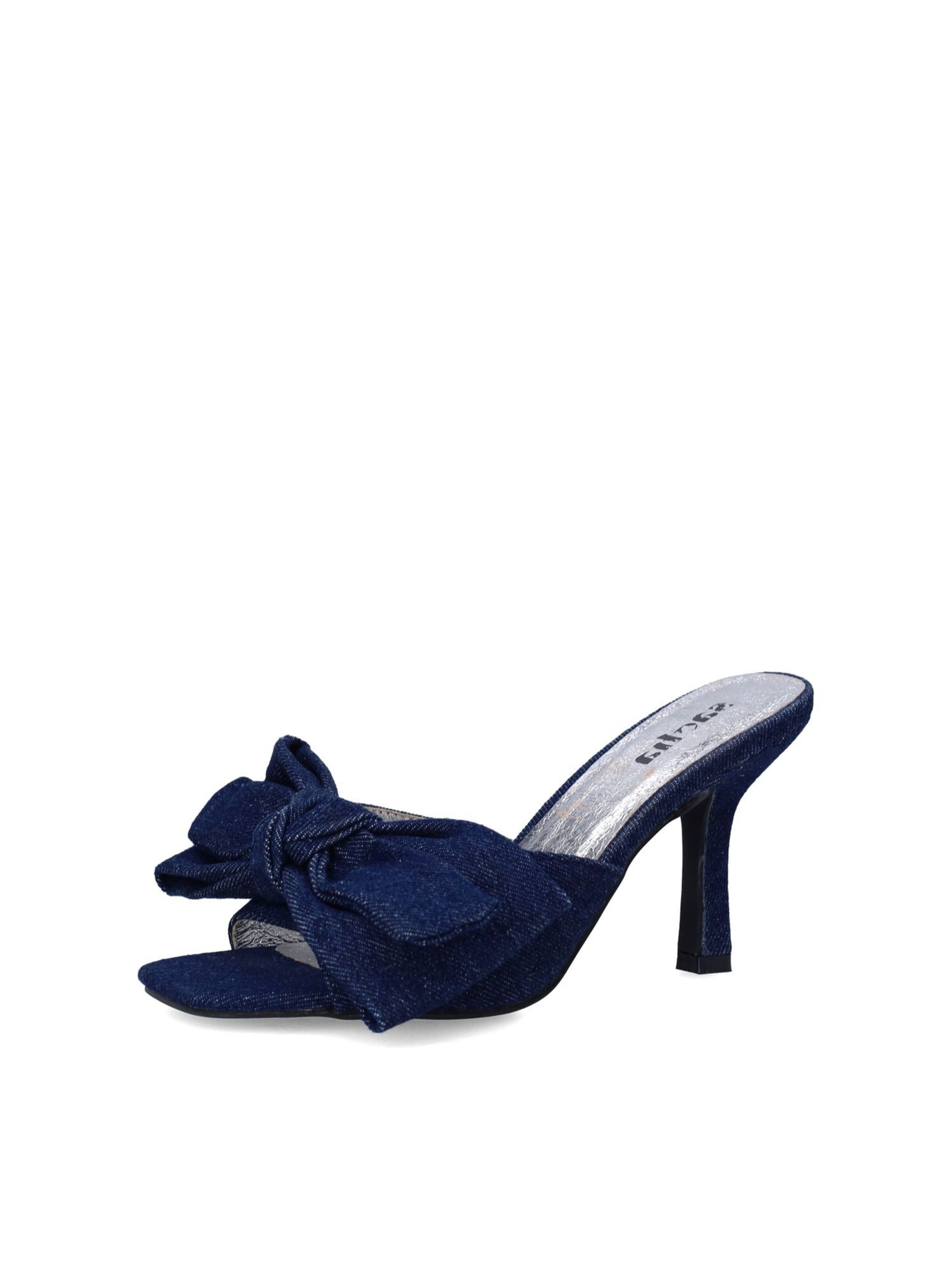 SACHA Pantolette in blau / dunkelblau, Produktansicht