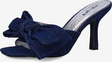 Mule SACHA en bleu : devant