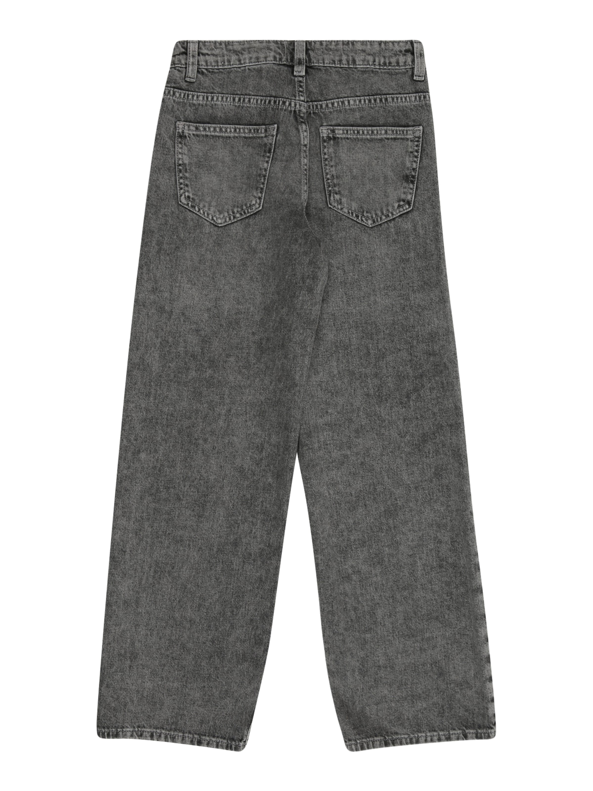 LMTD Wide leg Jeans 'NLFBett' in Grey