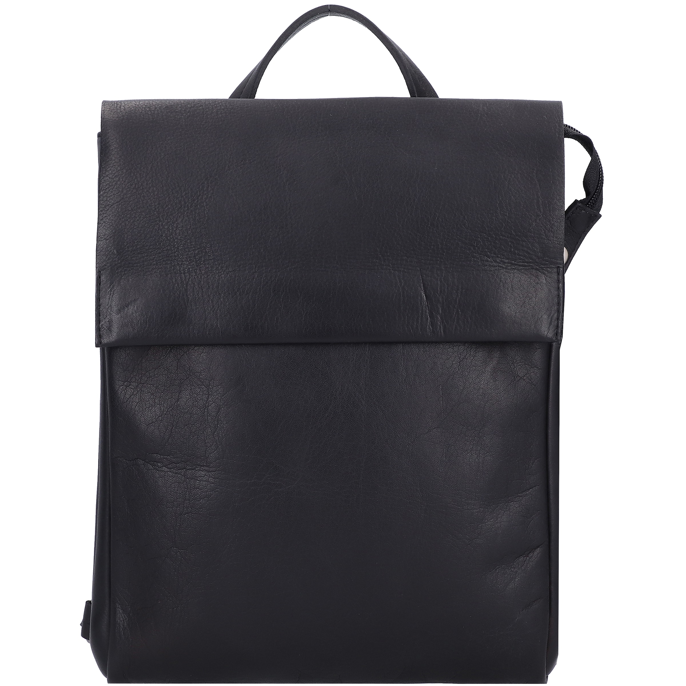 Harold's Rucksack in Schwarz: Vorderseite
