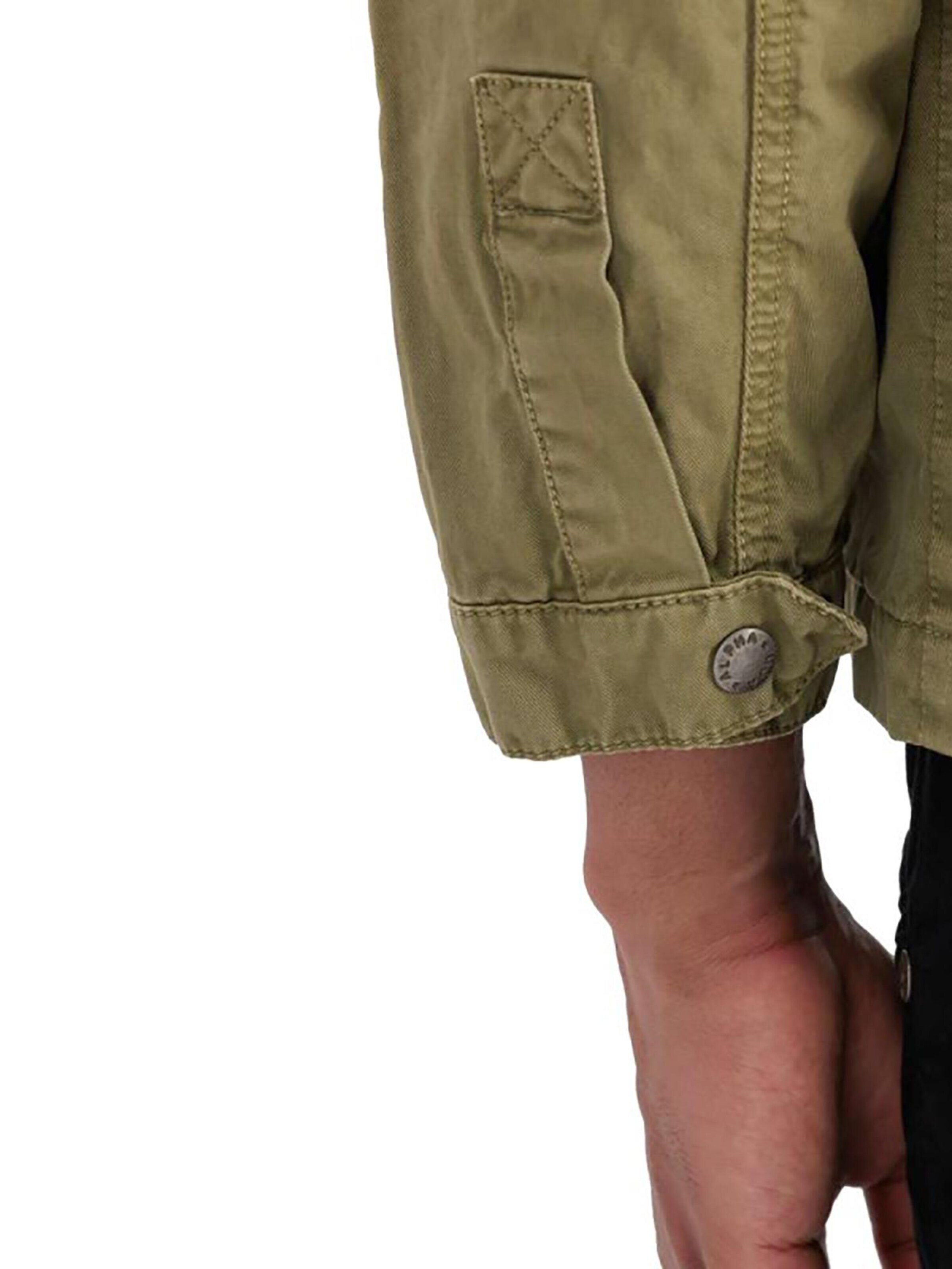 ALPHA INDUSTRIES Übergangsjacke 'LWC'‌‌‌ in Grün