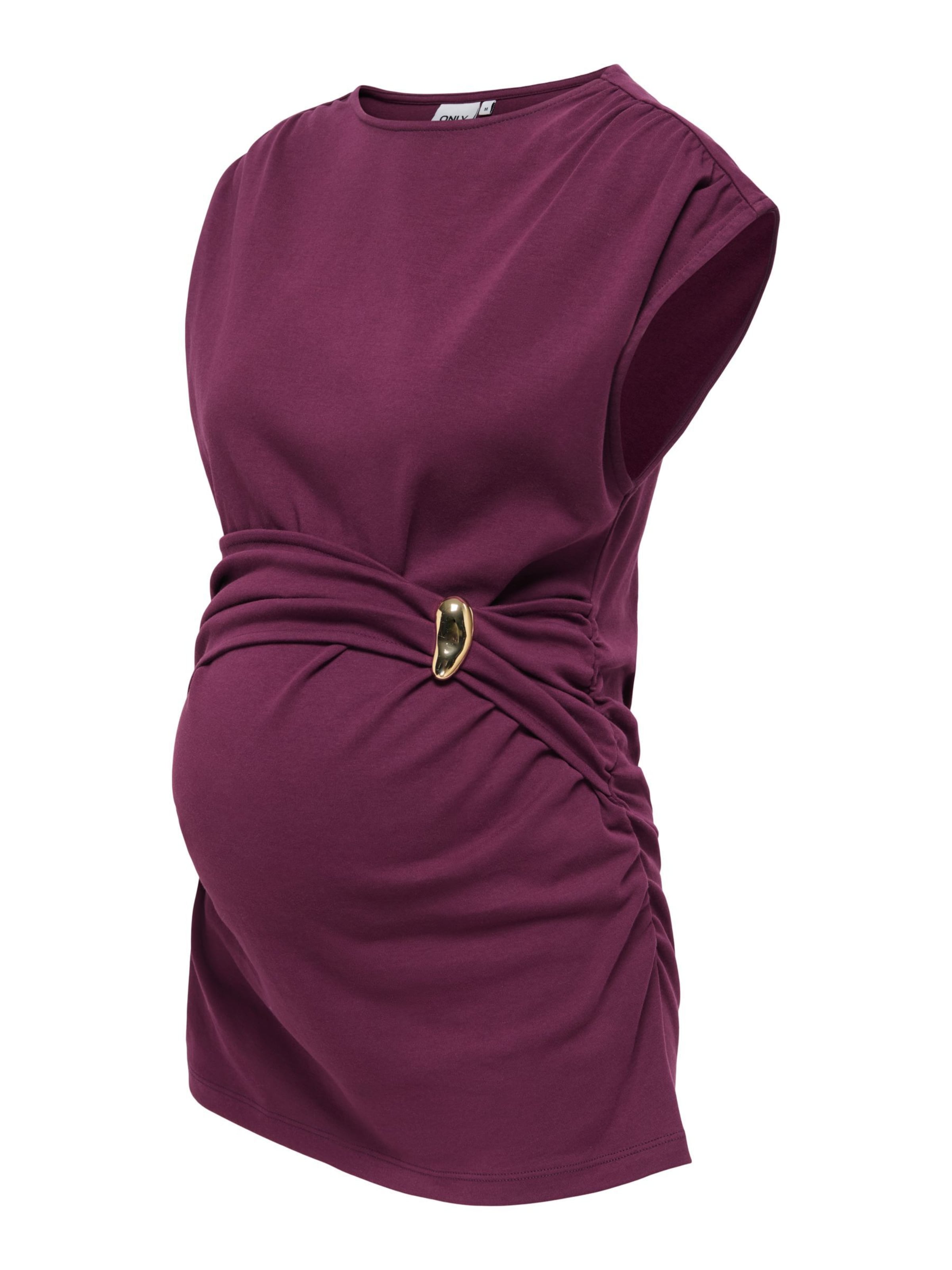 Maglietta 'OLMEvalyn' Only Maternity di colore rosso violaceo, Visualizzazione prodotti