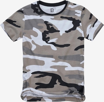T-Shirt Brandit en gris : devant