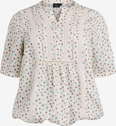 Palaidinė 'Gitte' iš Zizzi, spalva – šviesiai mėlyna / ruda / pastelinė žalia / balta, Prekių apžvalga