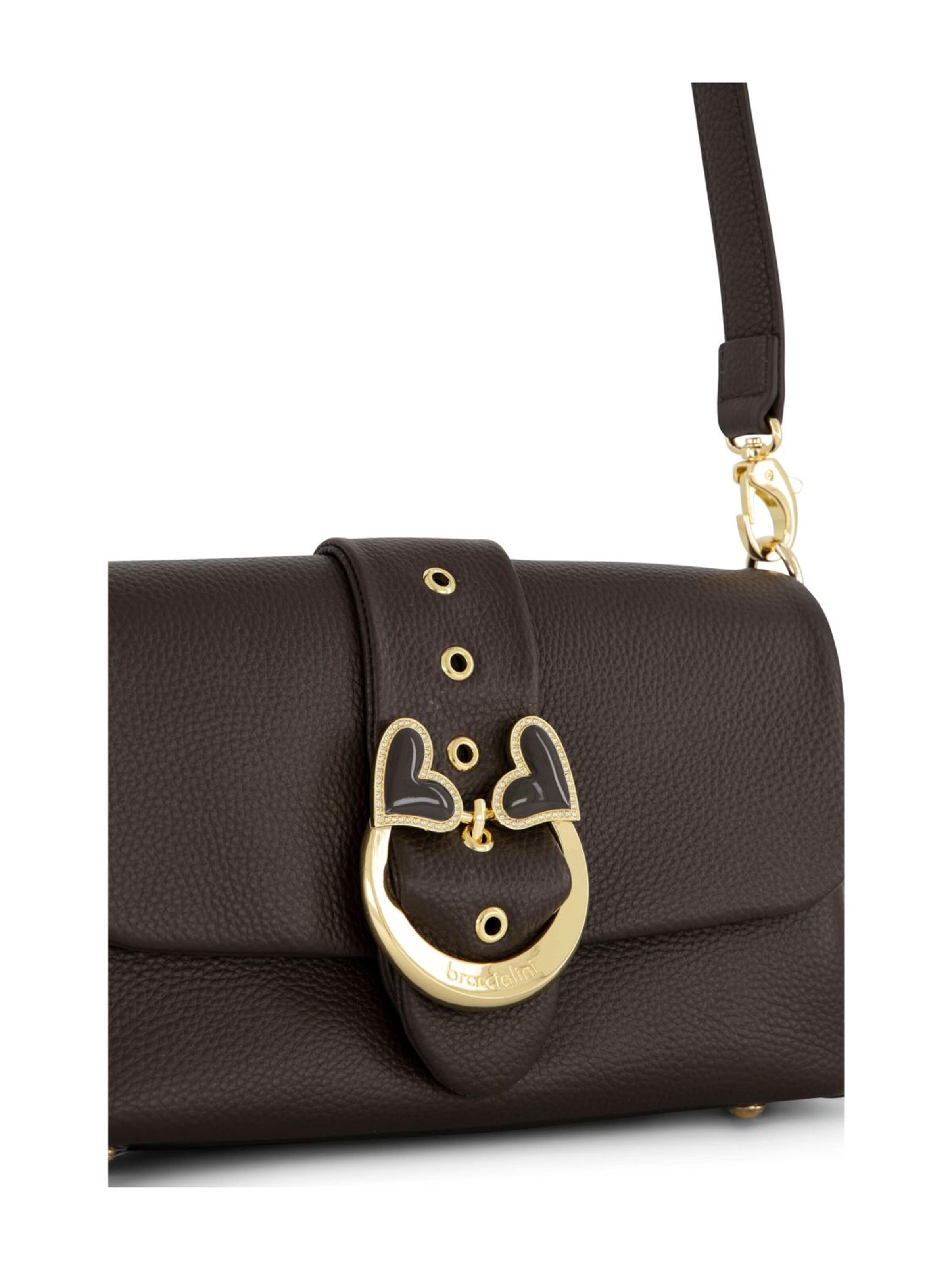 Borsa a spalla 'Baroque' di Braccialini in marrone